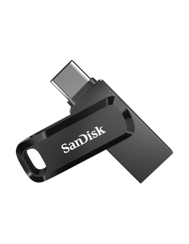 SanDisk Ultra Dual Drive Go unidad flash USB 256 GB USB Type-A / USB Type-C 3.2 Gen 1 (3.1 Gen 1) Negro