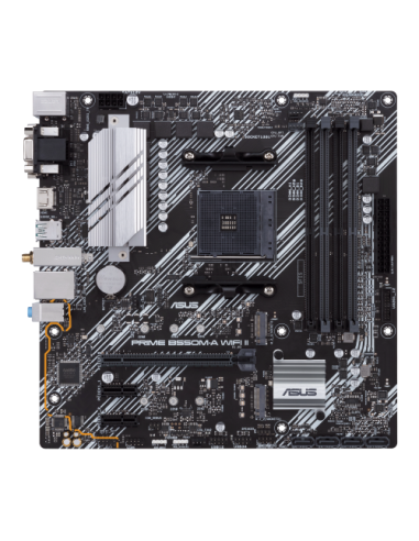 ASUS PRIME B550M-A WIFI II AMD B550 Zócalo AM4 micro ATX