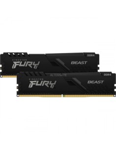 MEMORIA KINGSTON FURY BEAST BLACK DDR4 64GB (KIT 2) 3200MHZ CL16 - KF432C16BBK2/64