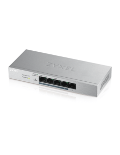 Zyxel GS1200-5HP v2 Gestionado Gigabit Ethernet (10/100/1000) Energía sobre Ethernet (PoE) Gris
