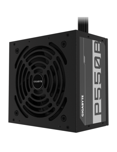 Gigabyte P550B unidad de fuente de alimentación 550 W 20+4 pin ATX ATX Negro