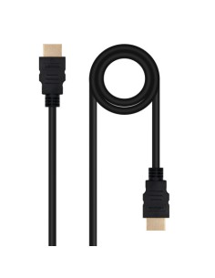 NANOCABLE CABLE HDMI V2.0 4K@60HZ 18GBPS A/M-A/M, 2M, NEGRO (10.15.3802)