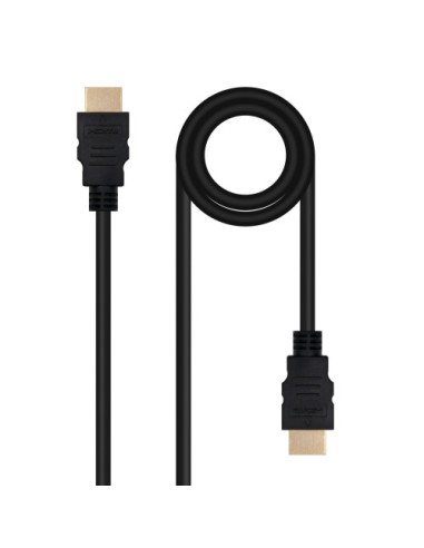 NANOCABLE CABLE HDMI V2.0 4K@60HZ 18GBPS A/M-A/M, 2M, NEGRO (10.15.3802)