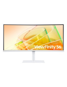 Samsung LS34C650TAU pantalla para PC 86,4 cm (34") 3440 x 1440 Pixeles 4K Ultra HD LED Blanco