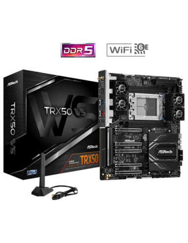 Asrock TRX50 WS AMD TRX50 Socket sTR5 ATX extendida
