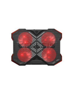 GENESIS Oxid 260 almohadilla fría 43,9 cm (17.3") 1010 RPM Negro, Rojo