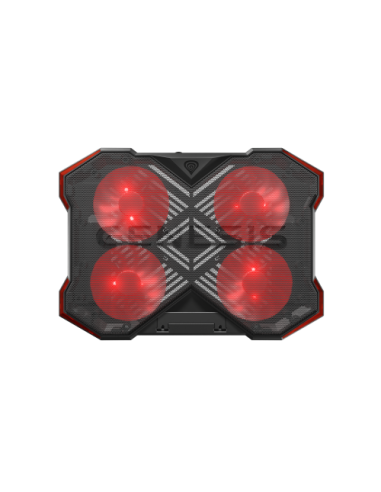 GENESIS Oxid 260 almohadilla fría 43,9 cm (17.3") 1010 RPM Negro, Rojo