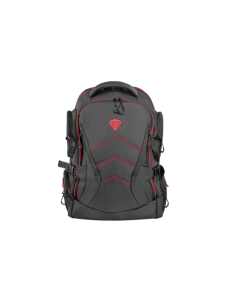 GENESIS Pallad 550 43,9 cm (17.3") Mochila Negro, Rojo