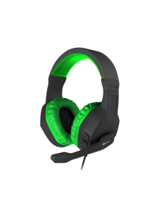 GENESIS Argon 200 Auriculares Alámbrico Diadema Juego Negro, Verde