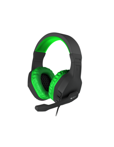 GENESIS Argon 200 Auriculares Alámbrico Diadema Juego Negro, Verde