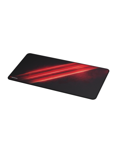 GENESIS Carbon 500 Maxi Flash G2 Alfombrilla de ratón para juegos Negro, Rojo