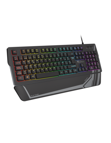 GENESIS Rhod 350 RGB teclado Juego USB QWERTY Español Negro