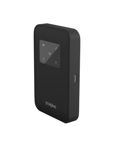 Strong 4G+ LTE MiFi Hotspot Router Wi-Fi 900 router inalámbrico Doble banda (2,4 GHz / 5 GHz) Negro
