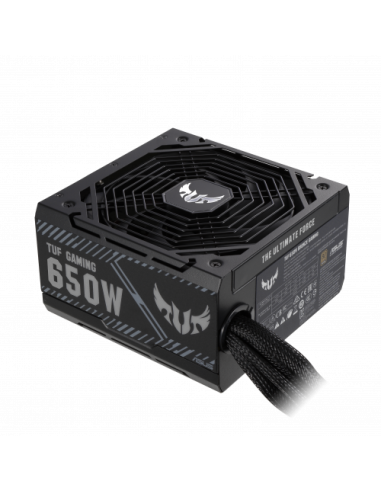 ASUS TUF-GAMING-650B unidad de fuente de alimentación 650 W 20+4 pin ATX ATX Negro
