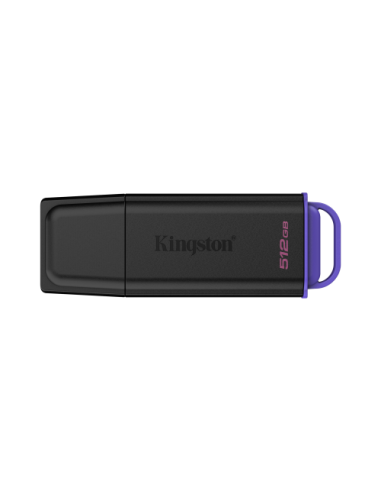 Kingston Technology DataTraveler 512GB Portátil USB 3.2 Gen 1 Exodia Negro + Violeta