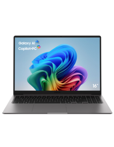 SAMSUNG PORTÁTIL GALAXY BOOK6 , INTEL CORE ULTRA 7 355, COPILOT+ PC, PANTALLA (16") WUXGA, 32GB LPDDR5X-SDRAM, 1TB SSD, WI-FI 6E