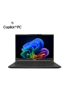 MSI PORTATIL STEALTH A16 AI+ A3XWIG-061ES. 16" (2560 X 1600) OLED, 240HZ. AMD RYZEN AI 9 HX 370. NVIDIA GEFORCE RTX 5080 , GDDR7