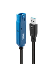 Lindy 43158 cable USB USB 3.2 Gen 1 (3.1 Gen 1) 8 m USB A Negro