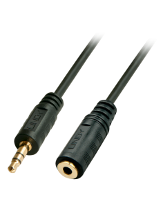 Lindy 35656 cable de audio 10 m 3,5mm Negro