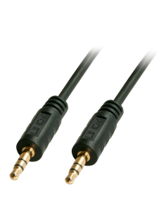 Lindy 35643 cable de audio 3 m 3,5mm Negro