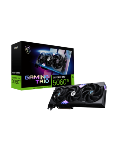 MSI GAMING GeForce RTX 5060 TI 16G TRIO OC NVIDIA 16 GB GDDR7