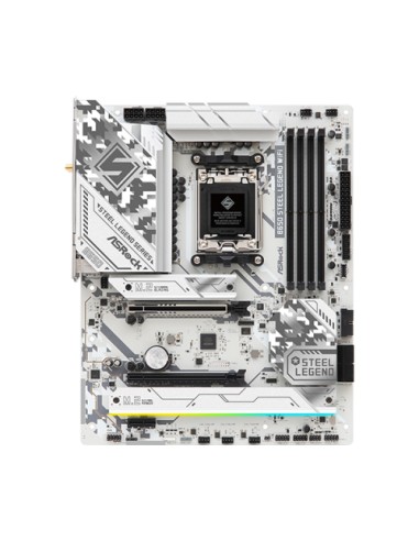 Asrock B650 Steel Legend WiFi AMD B650 Zócalo AM5 ATX
