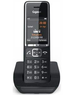Gigaset COMFORT 550 Teléfono DECT Identificador de llamadas Negro