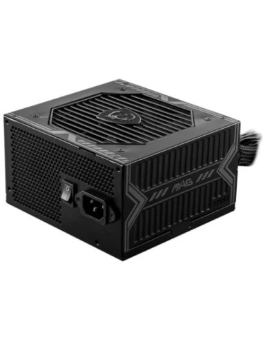 FUENTE ALIMENTACION MSI MAG A750BN PCIE5 II,PSU,750W,80 PLUS BRONZE,120MM,ACTIVE PFC,PCI-E 5.0 (16 PIN)X1,PCI-E (6+2 PIN)X3,SATA