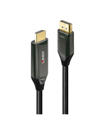 Lindy 40931 adaptador de cable de vídeo 2 m HDMI tipo A (Estándar) DisplayPort Negro