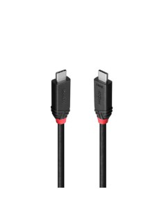 Lindy 37000 cable USB USB4 Gen 3x2 0,5 m USB C Negro