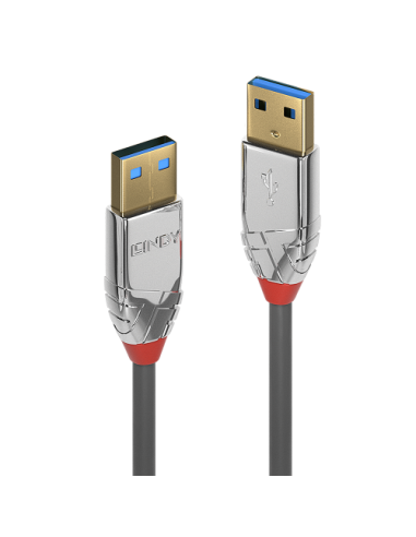 Lindy 36629 cable USB USB 3.2 Gen 1 (3.1 Gen 1) 5 m USB A Gris