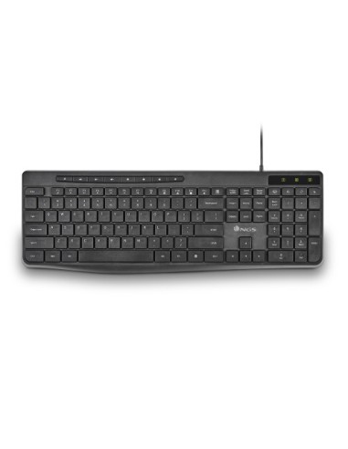 NGS SPECTRA (QUERTY, ES) teclado Hogar / Oficina USB QWERTY Español Negro