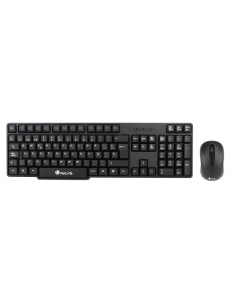 NGS EUPHORIA KIT teclado Ratón incluido Universal RF inalámbrico QWERTY Español Negro