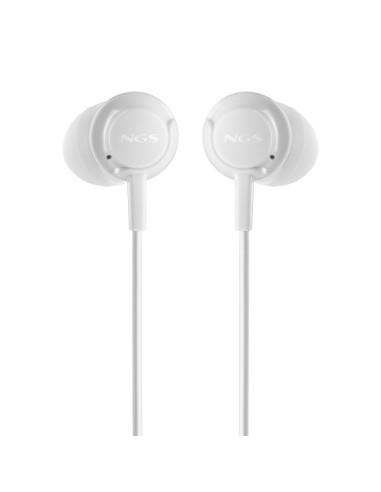 NGS CROSS DRIFT WHITE Auriculares Alámbrico Dentro de oído Llamadas/Música Blanco