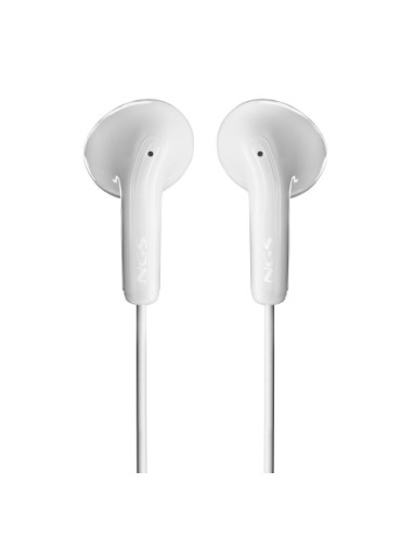 NGS CROSS FLIP Auriculares Alámbrico Dentro de oído Llamadas/Música Blanco