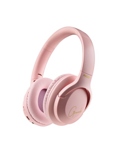 NGS ARTICA GREED Auriculares Inalámbrico y alámbrico Diadema Llamadas/Música USB Tipo C Bluetooth Rosa