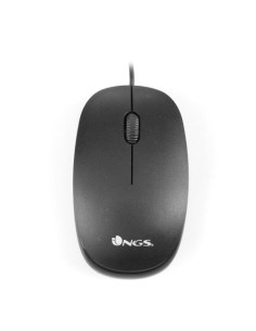 NGS Flame ratón Oficina mano derecha USB tipo A Óptico 1000 DPI