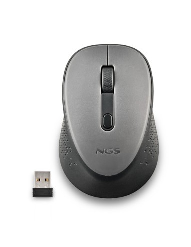 NGS DEW ratón Oficina Ambidextro RF inalámbrico Óptico 1600 DPI