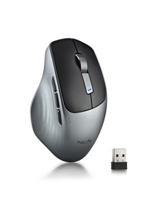 NGS LUSH-RB ratón Oficina mano derecha RF inalámbrico Óptico 1600 DPI