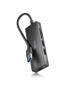 NGS IHUB READER USB 3.2 Gen 1 (3.1 Gen 1) Type-A 5000 Mbit/s Negro
