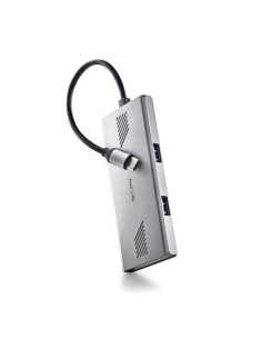 NGS WONDERDUO-C USB Tipo C 5000 Mbit/s Plata