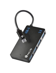 NGS WONDER IHUB4 USB 3.2 Gen 1 (3.1 Gen 1) Type-A 480 Mbit/s Negro