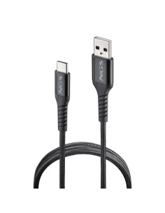 NGS KNOT-AC cable USB USB 2.0 1 m USB A USB C 0,48 Gbit/s 100 W Negro