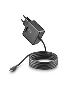 NGS GAN 65W-C Universal Negro Corriente alterna Interior