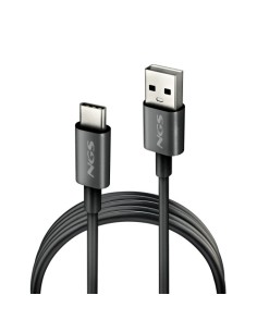 NGS ZYRO-AC cable USB USB 2.0 1 m USB A USB C 0,48 Gbit/s Negro