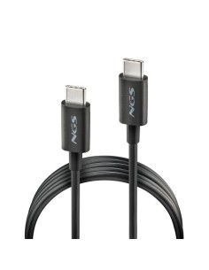 NGS ZYRO 60W-1 cable USB USB 2.0 1 m USB C 0,48 Gbit/s Negro