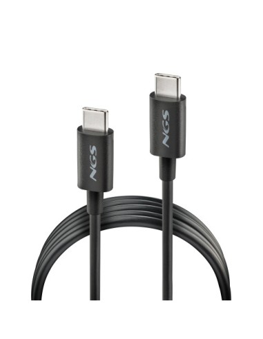 NGS ZYRO 60W-1 cable USB USB 2.0 1 m USB C 0,48 Gbit/s Negro