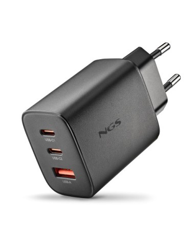 NGS ERA 65W BLACK Universal Negro Corriente alterna Carga rápida Interior