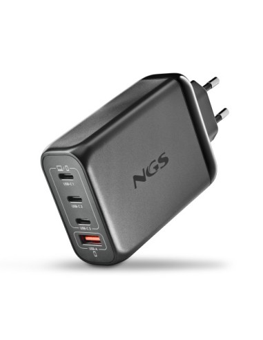 NGS BUD 140W Universal Negro Corriente alterna Carga rápida Interior