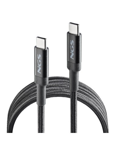 NGS KNOT 65W-2 cable USB USB 2.0 2 m USB C 0,48 Gbit/s Negro